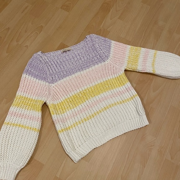 Sezane - Vivien La Maille Pastel Multicoloured Sweater - Picture 11 of 15